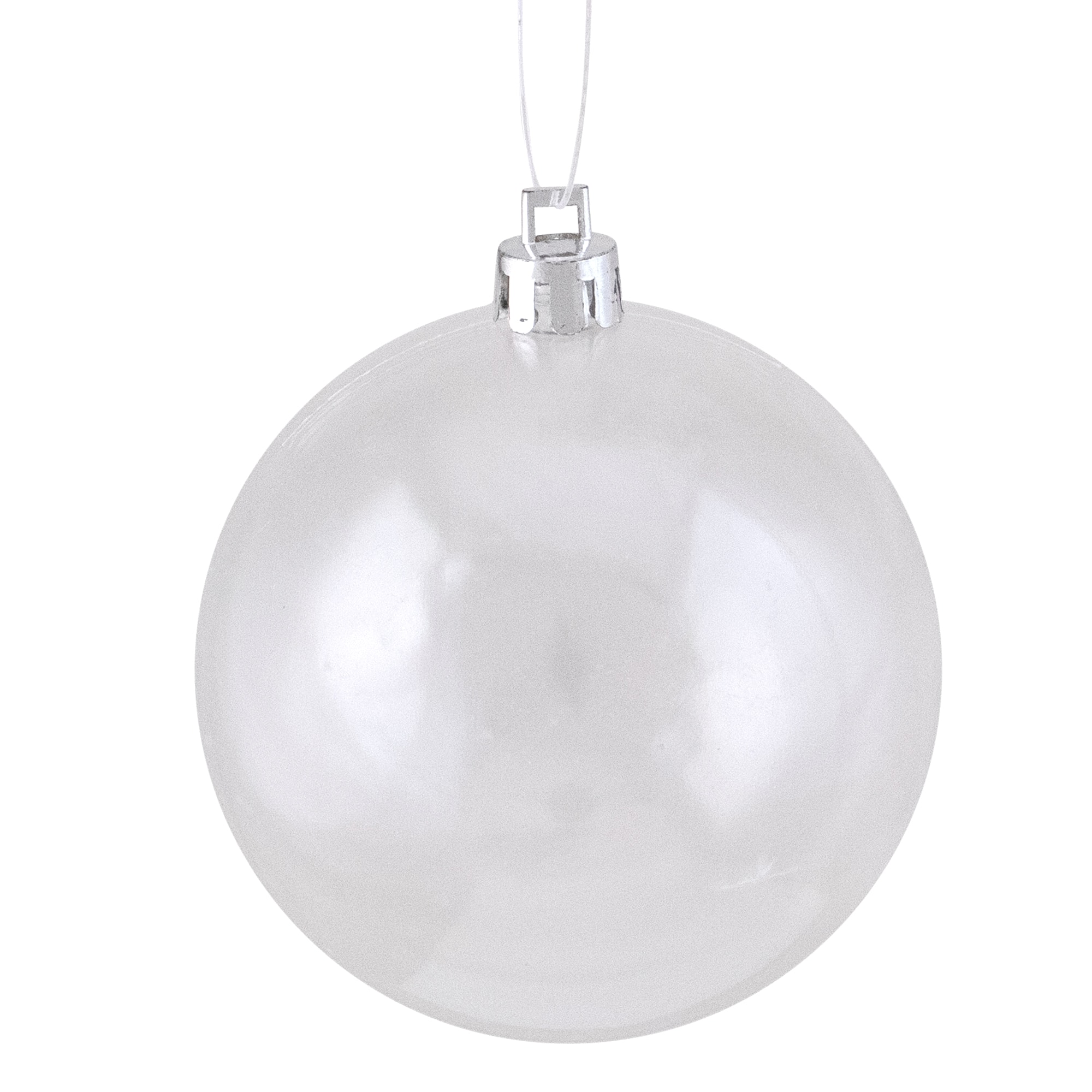 2.75" Shiny Clear Shatterproof Ball Ornament